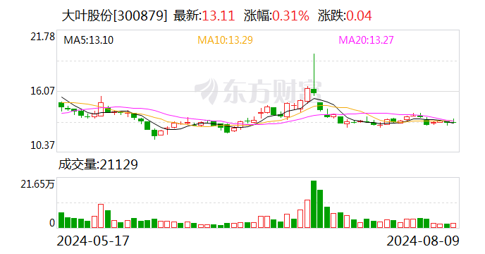 大葉股票最新消息深度解析，大葉股票最新消息深度解讀與分析